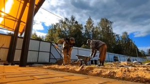 Делаем дренаж для ГАЗГОЛЬДЕРА и стоянки автомобилей