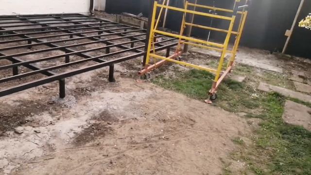 Терраса и навес 7м на 4 м изготовление и монтаж смотреть онлайн