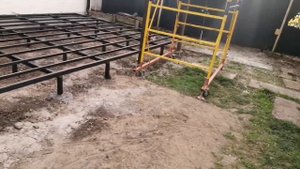 Терраса и навес 7м на 4 м изготовление и монтаж