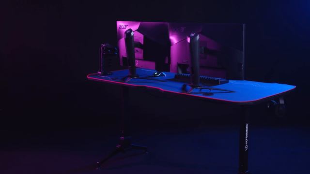 Ultradesk GRAND - Duże biurko dla graczy z regulacją - Polski trailer смотреть онлайн