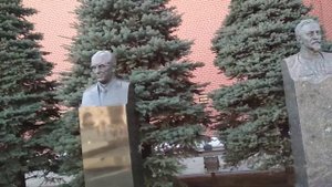 Вдоль Кремлевской стены.