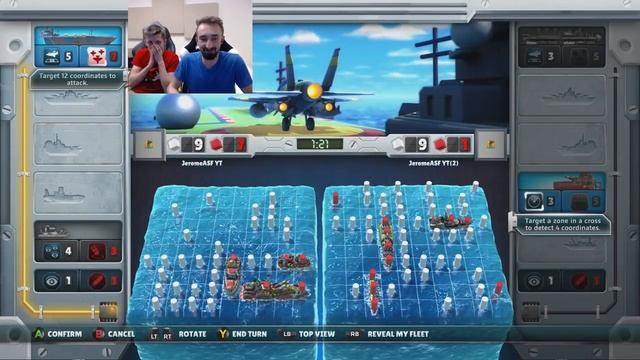 SINKING TEWTIYS BATTLESHIPS - BATTLESHIP BOARD GAME  JeromeASF