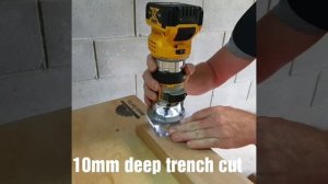 Dewalt DCW600N 18v Trimmer/Router