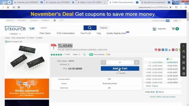 inverter 12V To 220V 40W DC-AC Boost Module  Unboxing & Review смотреть онлайн