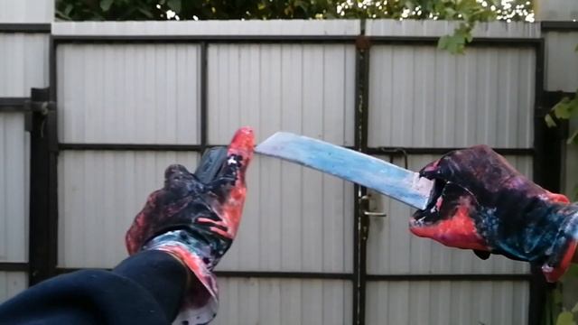 Анимация в реальной жизни TANTO M9 KERAMBIT