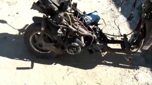 Двигатель для 150 скутера 157QMJ