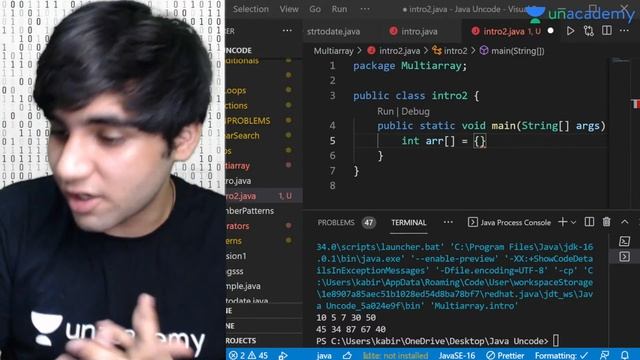 L19 | Introduction to Multidimensional Arrays | Java Fundamentals For Beginners by Kabir Singh смотреть онлайн
