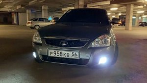 ЛАДА ПРИОРА на 17 ТОРУСАХ. ПОКАТУШКИ по ПАРКОВКЕ.