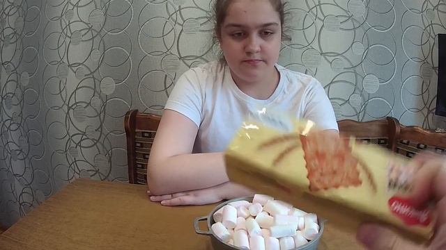 Американский десерт за 10 минут Маршмеллоу и шоколад #Marshmallow