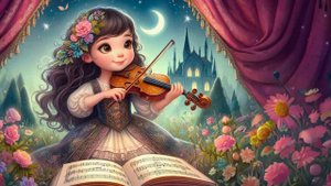Сказка про скрипку | Аудиосказки с картинками | Иллюстрации сказки искусственный интеллект