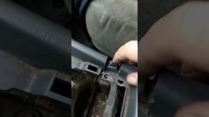 регулировка натяжения троса стояночного тормоза Toyota Camry 20