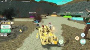 СЕКРЕТНАЯ БЫСТРАЯ ПРОКАЧКА СИМУЛЯТОР ТАНКА Роблокс! Самый КРУТОЙ ТАНК в Tank Simulator Roblox