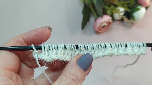 Новинка!!! ?Романтичный рельефный  узор спицами. Узор для пуловеров, кофточек и кардиганов.