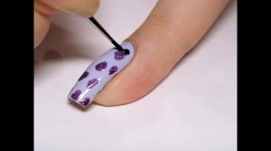 Леопардовые ногти. Леопардовый принт. Nail art tutoreil with leopard.