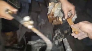#газосварка Кусок трубы 3/4
