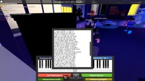 (Rick Roll) Never Gonna Give You Up - Roblox Virtual Piano (FOR VIRTUAL PIANO GODS LIKE ME!)