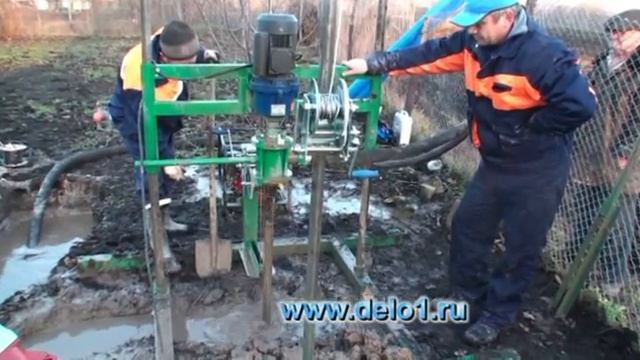 Установка для гидробурения Крот