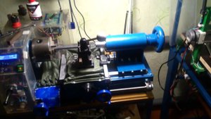 Самодельный токарный станок, задняя бабка ч2