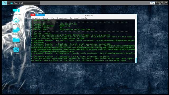 Nikto Scan смотреть онлайн