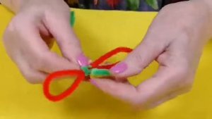 Два в одном! Стрекоза (бабочка) из синельной проволоки за 5 минут!