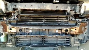 Работа жалюзи-заслонки воздуховода радиатора Ford Kuga 2