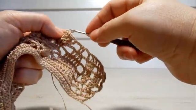 2 Вязаное крючком  платье на девочку от  года   knitted dress