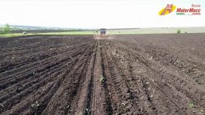 Посев кукурузы сеялкой MaterMacc PT8100 с внесением жидких удобрений в Самарской области