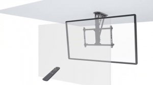 Maclean MC-880 Electric TV Bracket Holder Ceiling Mount 32" - 70" Remote Control VESA Universal