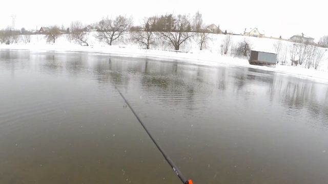 Микроджиг. Нижняя Москва река. 17.01.2022