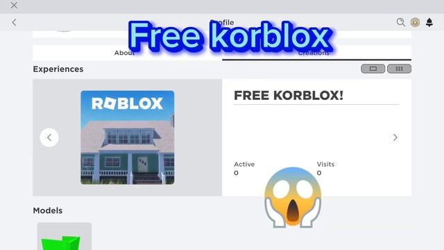 How to get FREE KORBLOX (Not scam ?) Бесплатный корблокс успей забрать 2023 май | May | смотреть онлайн