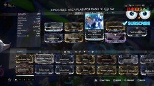 RMMSAJ Arch Plasmor 31,803 & 36,401 Radiation Mod build (WARFRAME)