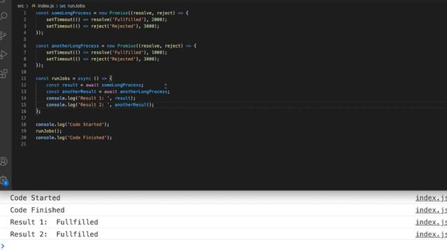 JavaScript async / await Explained