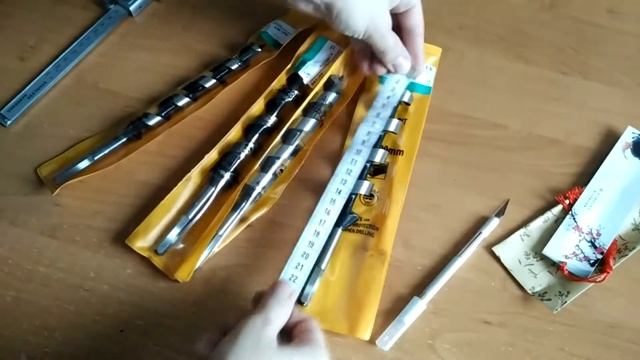 Распаковка Винтовых сверл по дереву с Aliexpress смотреть онлайн