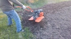 Обработка земли широкими фрезами