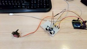 Ультразвуковой датчик и сервопривод на Arduino