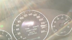 245km/h TOP SPEED -W211 MERCEDES - 1.8 COMPRESSOR - 163 PS- ΤΕΛΙΚΗ ΤΑΧΥΤΗΤΑ