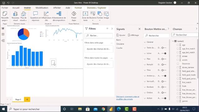 Comment utiliser les signets (Bookmarks) dans Power BI смотреть онлайн