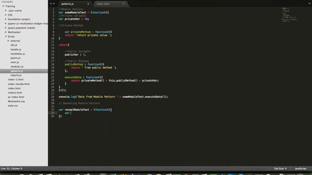 Javascript Design Patterns Video Tutorials (Part 2)