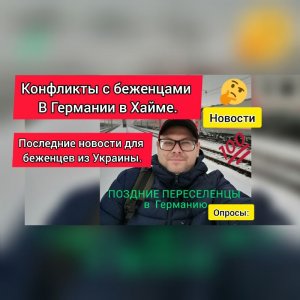 Конфликты с беженцами в Германии Поздние переселенцы