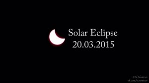 Solar Eclipse Timelapse 20th March 2015 | Солнечное Затмение 20.03.2014