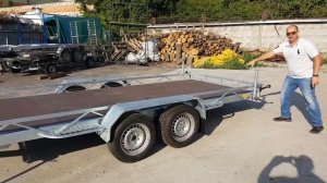 Прицеп платформа пасека.