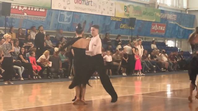 Сокол - Киреева Чемпионат Юниоры 2 LA Pasodoble смотреть онлайн