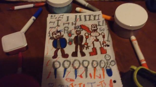 Sans and Gaster and Paprus Drawing of Cool смотреть онлайн