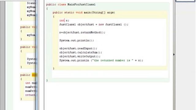 JavaLesson4 1d2 ReturnValuesMethods смотреть онлайн