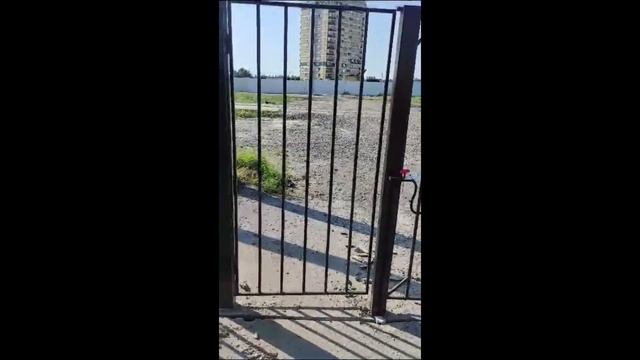 Монтаж автоматики для распашных ворот.