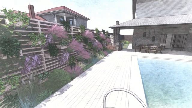 Ландшафтный дизайн участка 7 соток смотреть онлайн