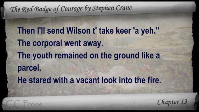 Chapter 13 - The Red Badge of Courage by Stephen Crane смотреть онлайн