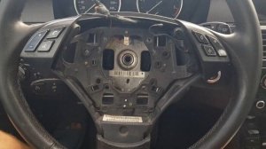 Как снять руль в бмв е60