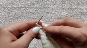 Простой реглан без дырочек