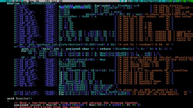 Creating a Chip8 interpreter/emulator in C++14 смотреть онлайн